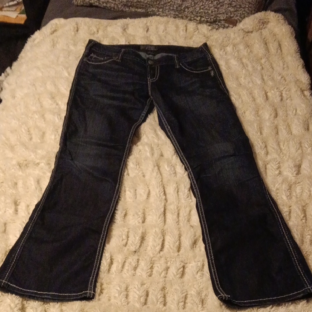 Dark Wash Flared Jeans